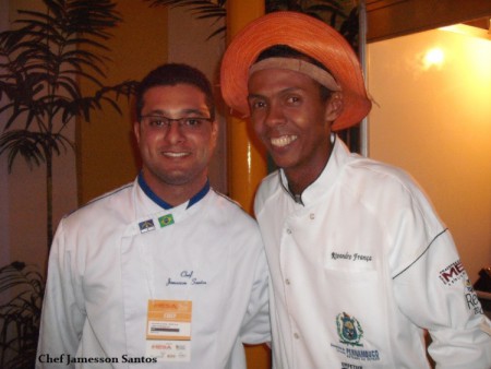 Chefs Jamesson Santos e Rivandro França